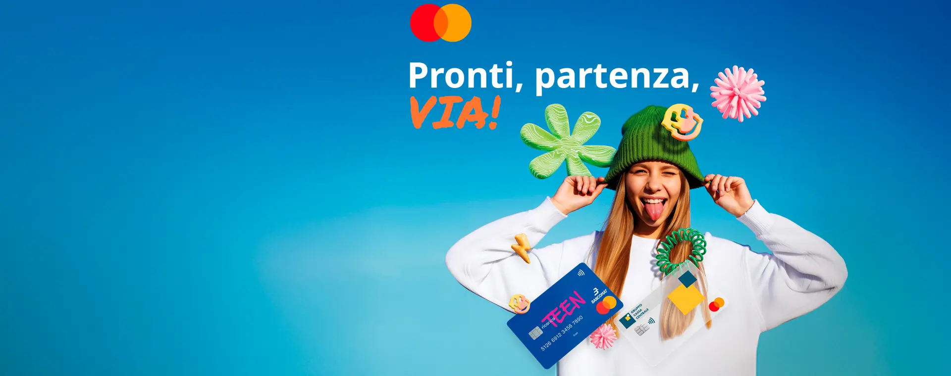 Apri il conto MIDI con carta di debito o attiva la carta ricarica
